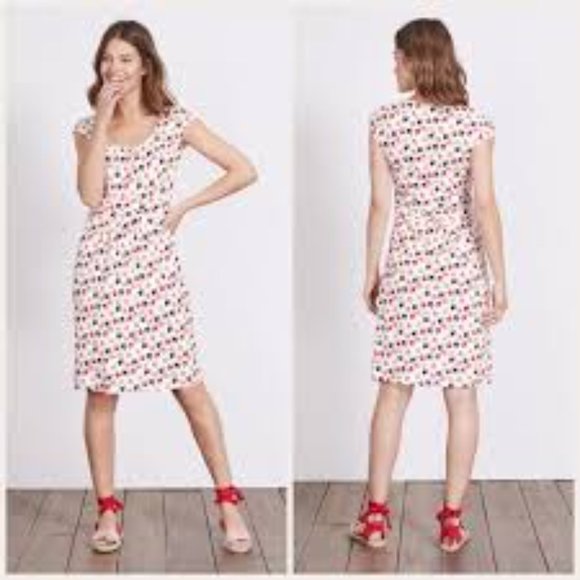 Boden Dresses & Skirts - Boden Margot Jersey Dress with Swallow Bird Print